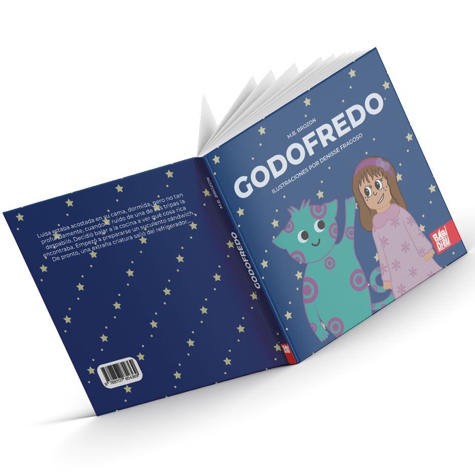 Cubierta del rediseño de libro Godofredo