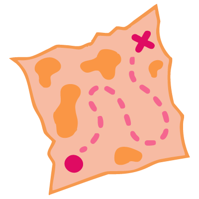 dibujo de un mapa